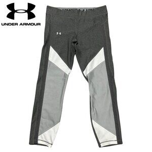 Like New! Under Armour Women’s Gray Capri Leggings Size Large?
